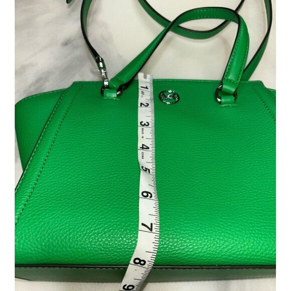 NWT Michael Kors Freya Sm Satchel In Palm Green MSRP $328 - Picture 9 of 9